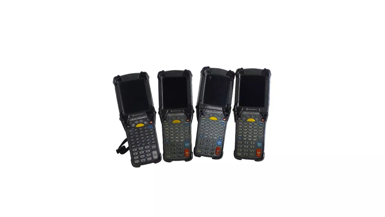 Lot of 4 Motorola MC9190-G30SWEQA6WR Barcode Scanner