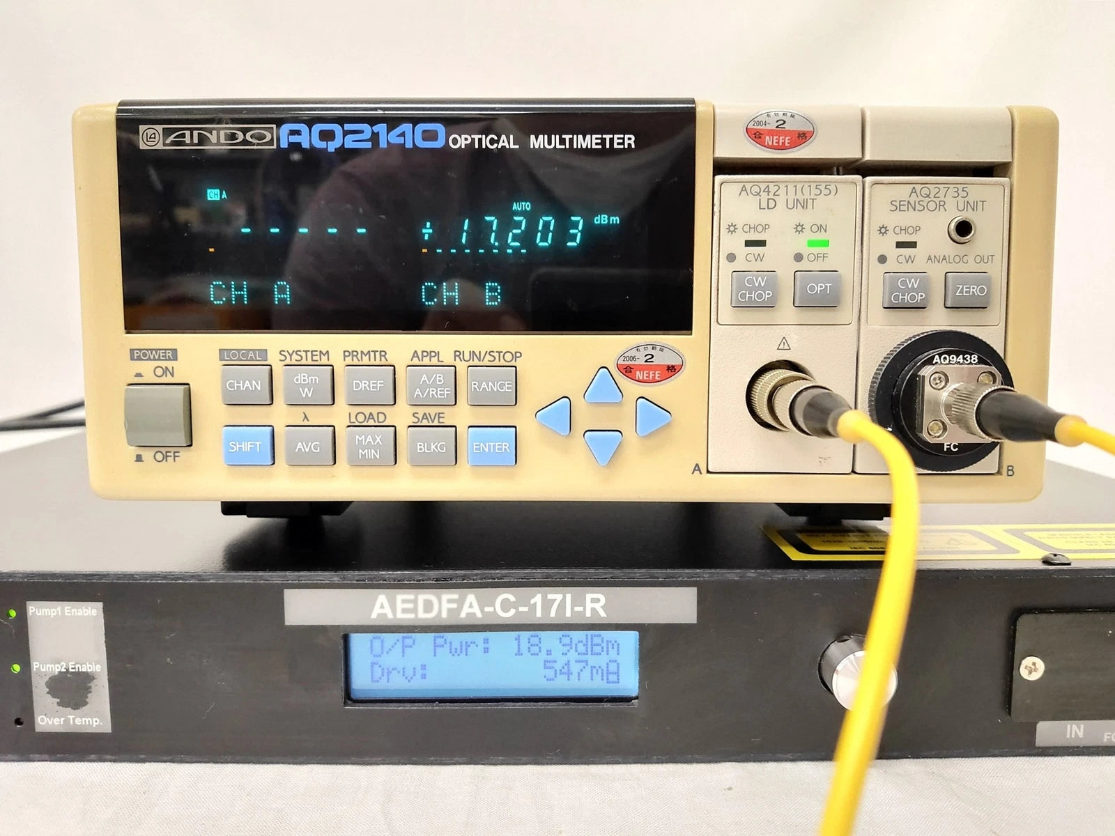 Amonics AEDFA-C-171-R EDFA CLband Amplifier