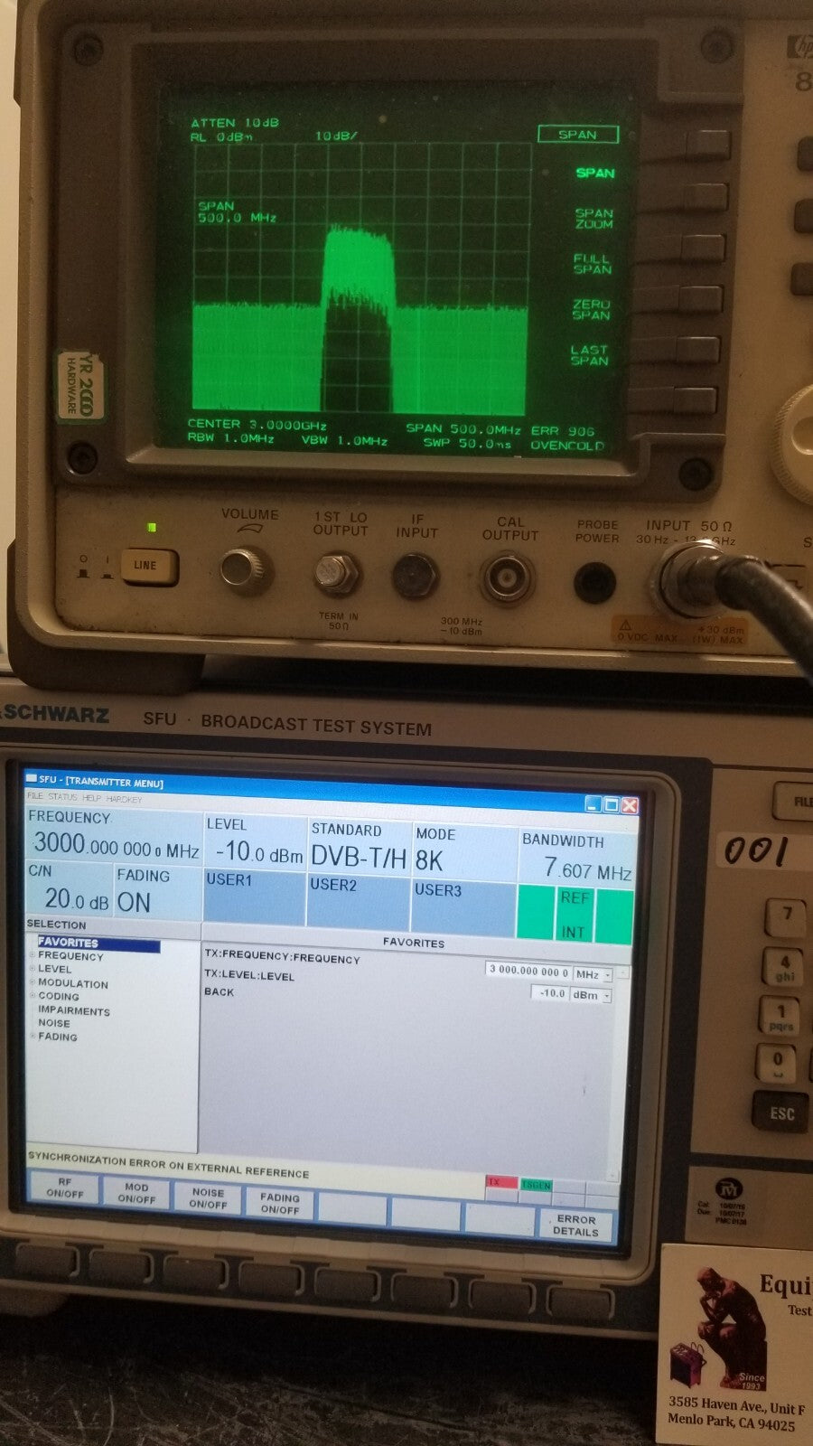 SFU Broadcast System by R&S