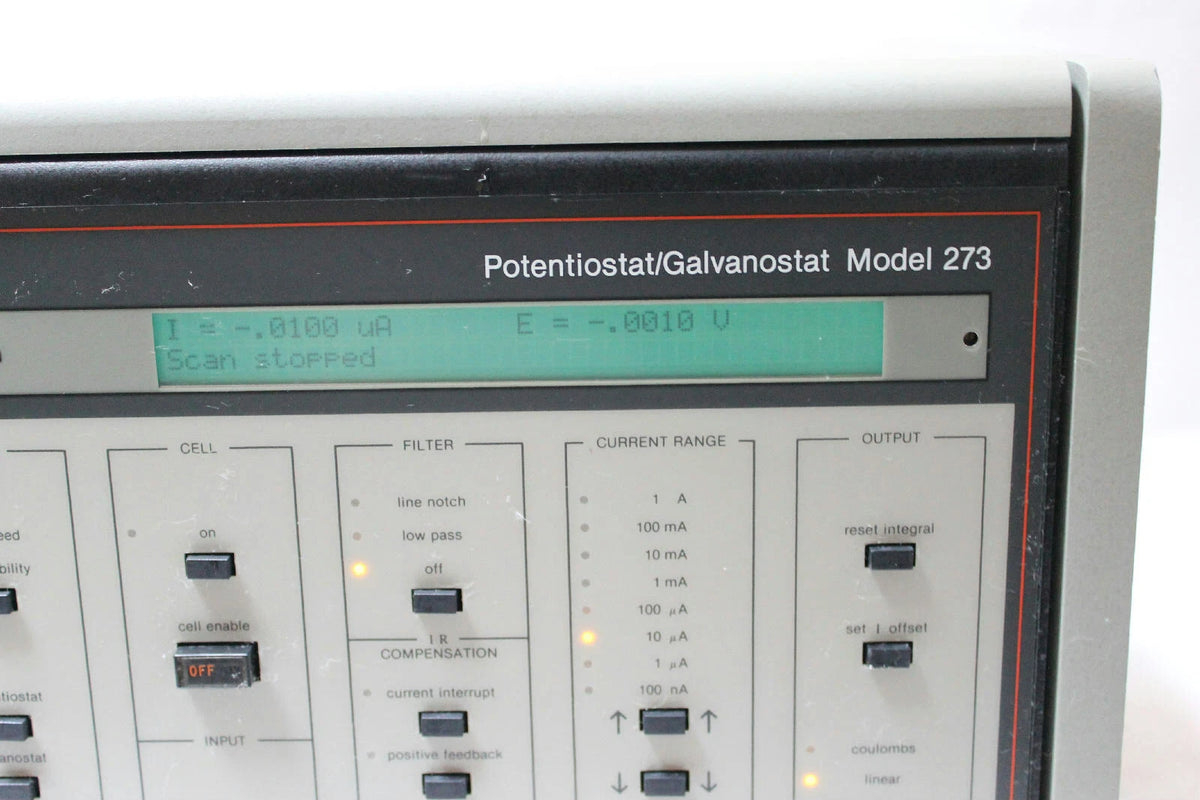 EG&G / Princeton Applied Research Potentiostat Galvanostat Model 273 AS-IS
