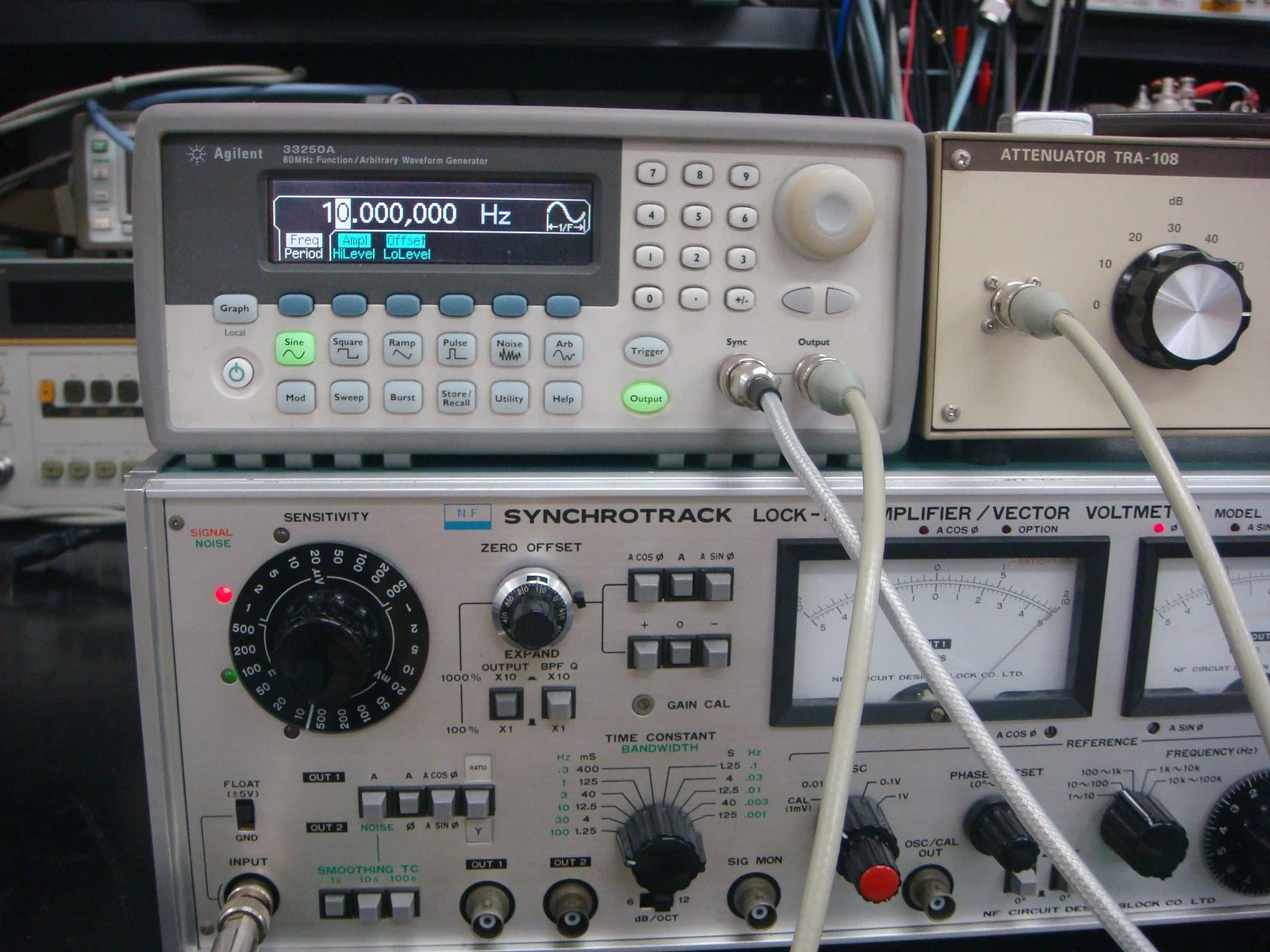 NF LI-575 /01 LOCK-IN Amplifier Vector Voltmeter