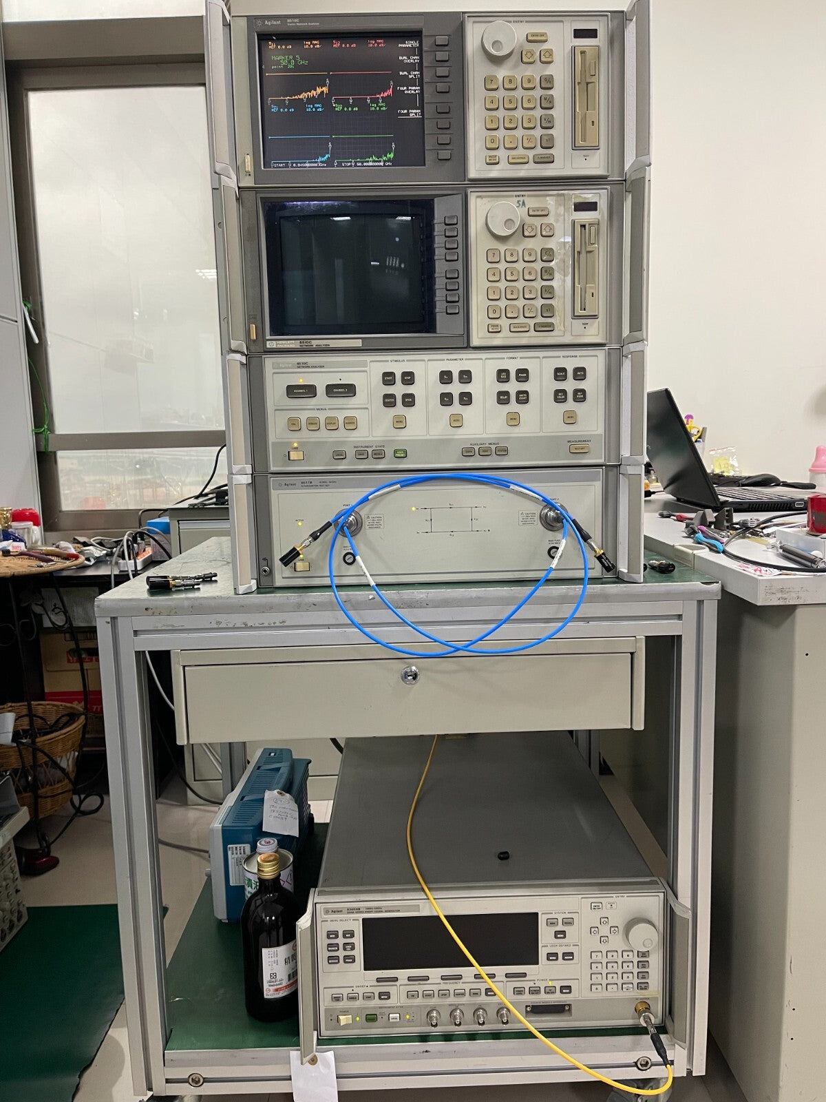 Agilent 8510C LCD Display Processor for Network Analyzer System _4116A10962 - XG eqpt