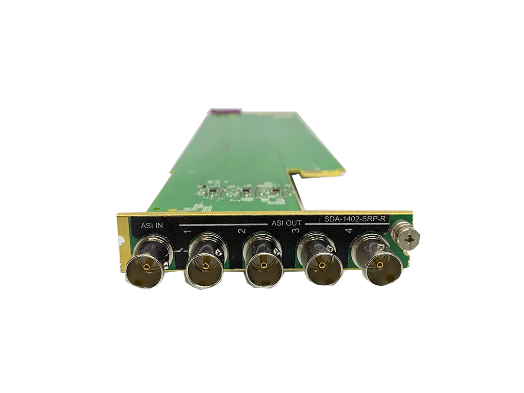 Miranda SDA-1402 ASI Distribution Amplifier with EQ and Reclocking