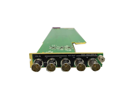 Miranda SDA-1402 ASI Distribution Amplifier with EQ and Reclocking