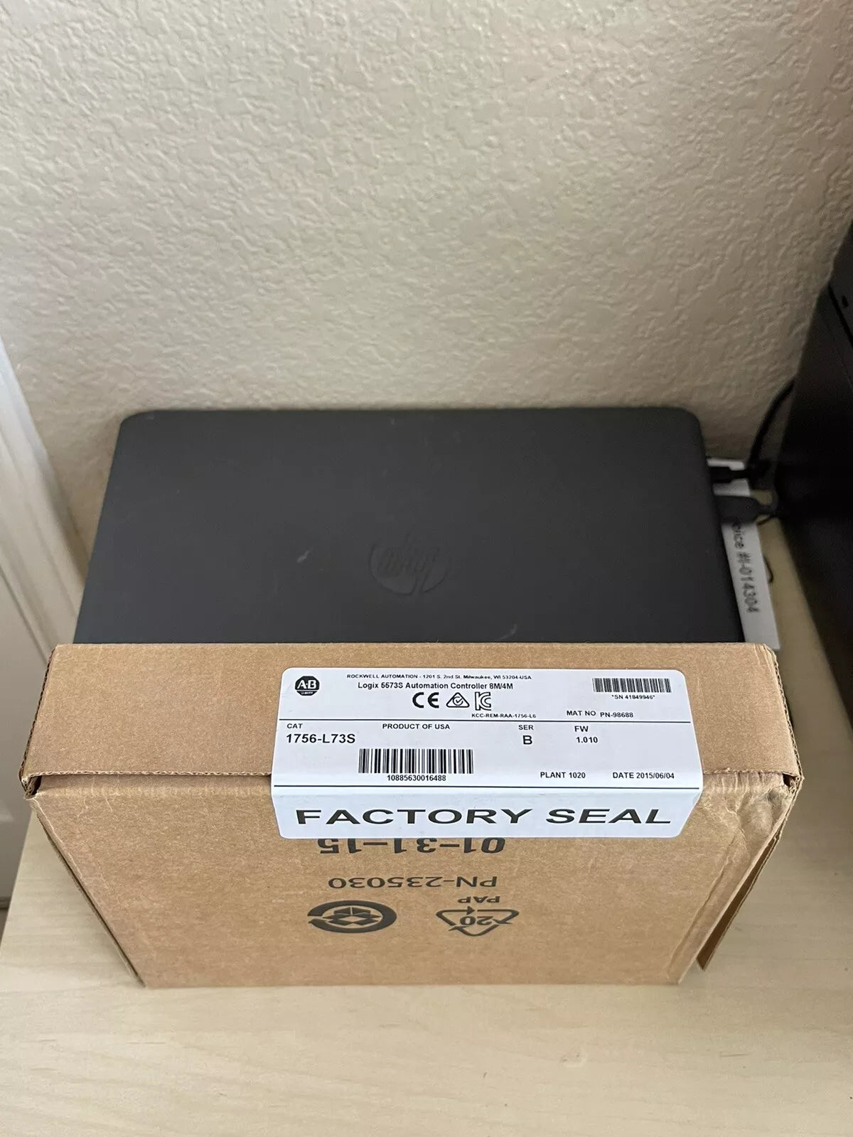 Allen-Bradley 1756-L73S Controller (New Sealed)