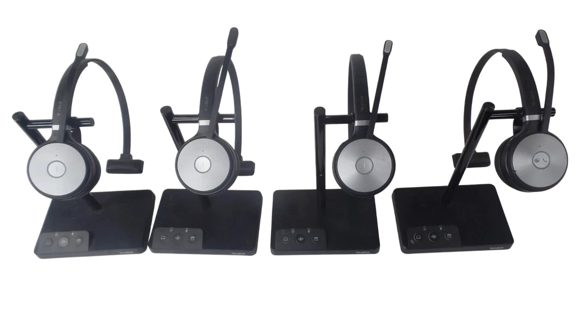 Lot of 04 Yealink Wireless Mono Headsets WHB620 - Free Shipping.