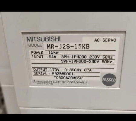 MR-J2S-15KB Servo Drive System Controller