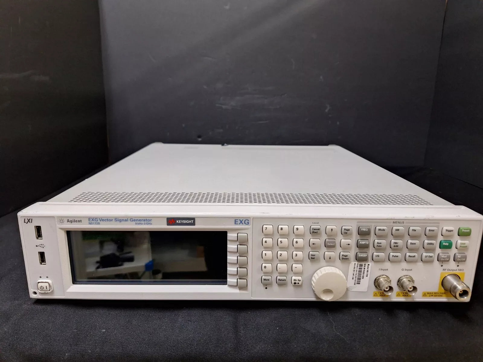 Keysight N5172B 3GHz Signal Generator with Options 1EA 403 503 653 655 UNV (1026)