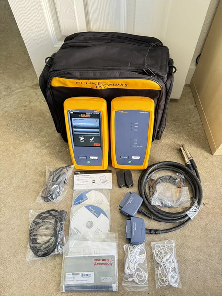 Fluke Networks DSX-5000 Versiv Cat6 LAN Cable Certifier Tester (CAL 2023-2024)