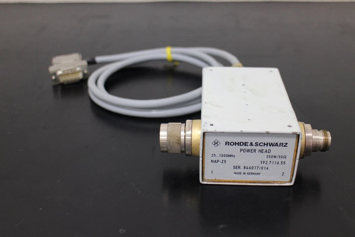 Rohde&Schwarz NAP-Z5 25MHz-1GHz 350W Power Sensor Head