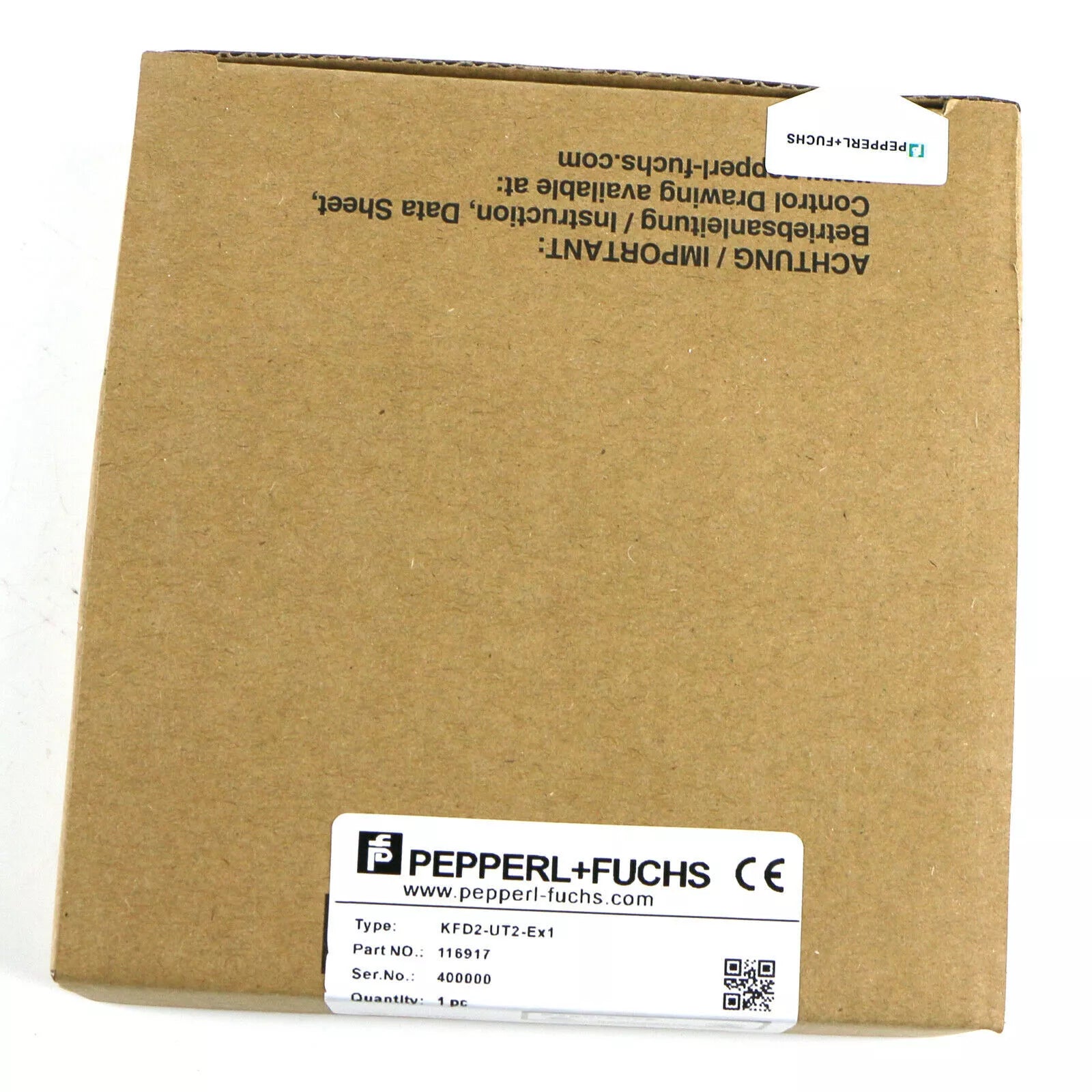 PEPPERL+FUCHS KFD2-UT2-EX1 Safety Barrier KFD2UT2EX