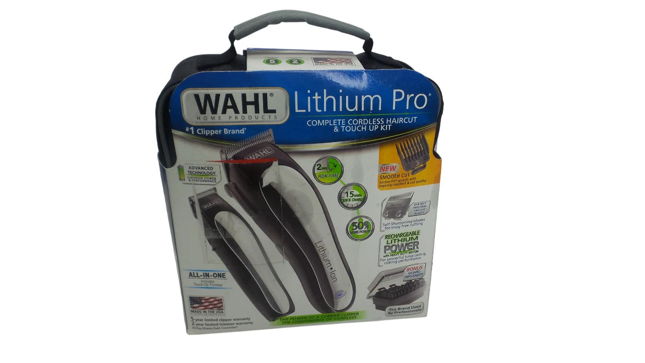 Wahl Lithium Ion Pro Men's Cordless Haircut Kit with Finishing Trimmer