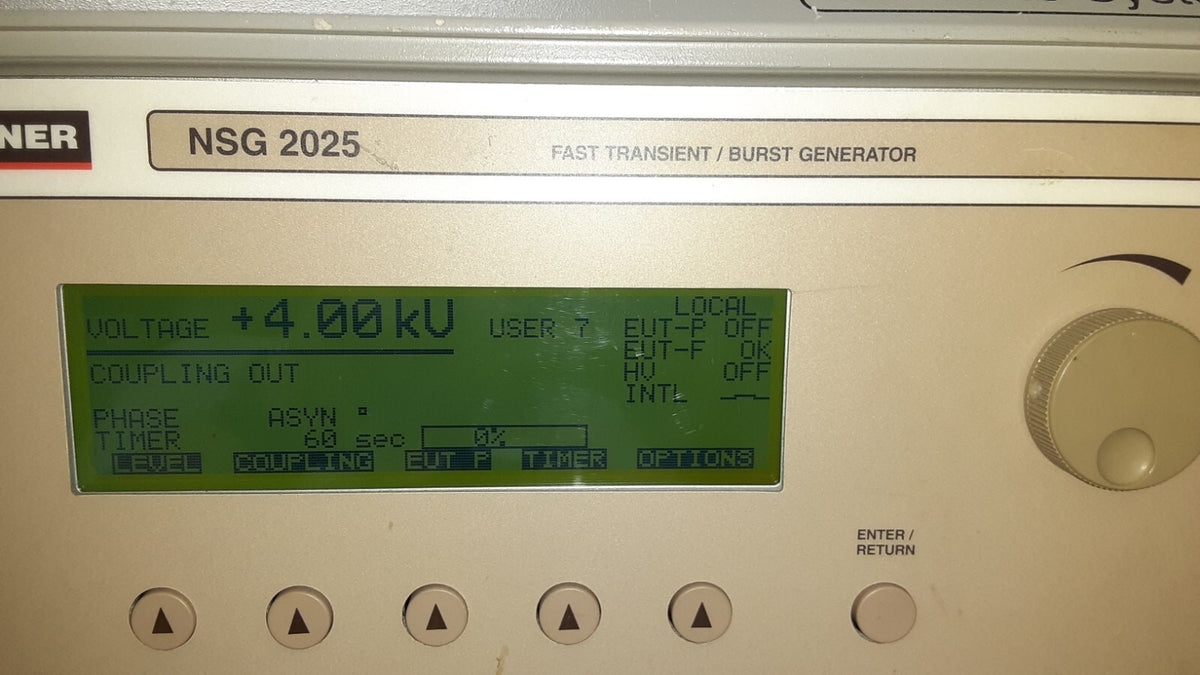 Power Line Transient Generator by Schaffner