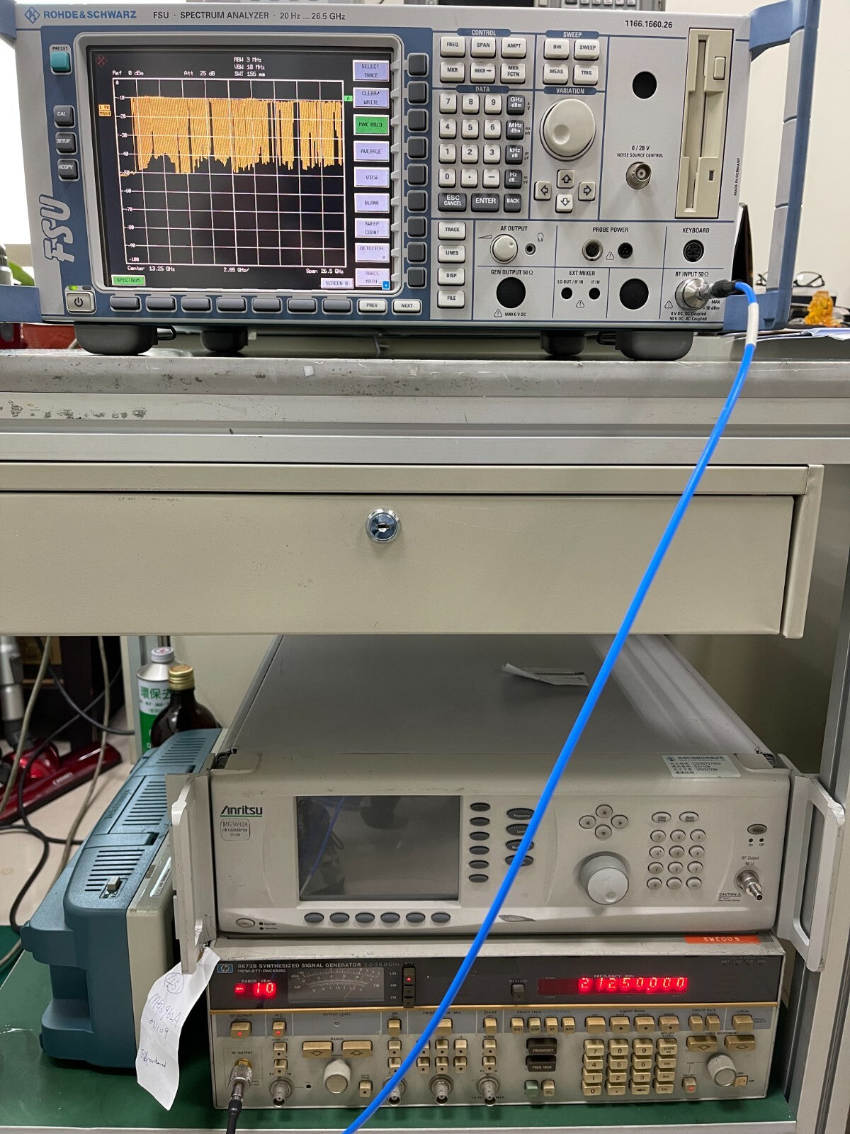 Rohde &amp; Schwarz FSU26 20 Hz - 26.5 GHz Spectrum Analyzer w/ Opt.  K72/K73 _0323