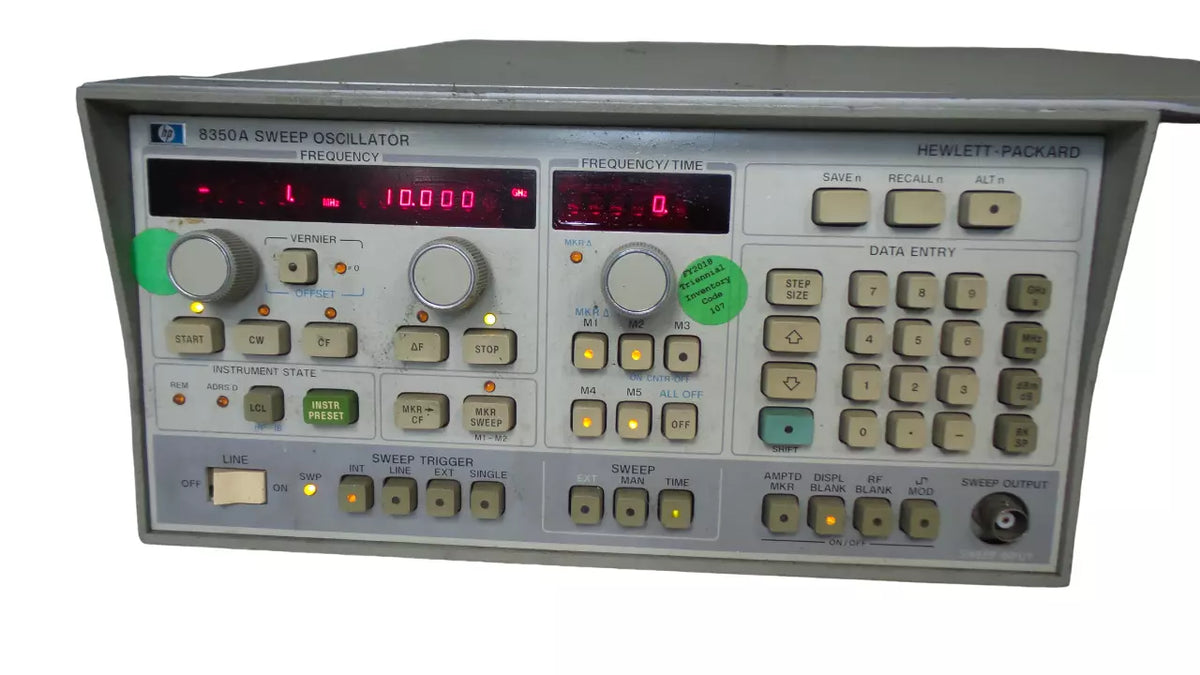 HP 8350A Sweep Oscillator Frequency Generator