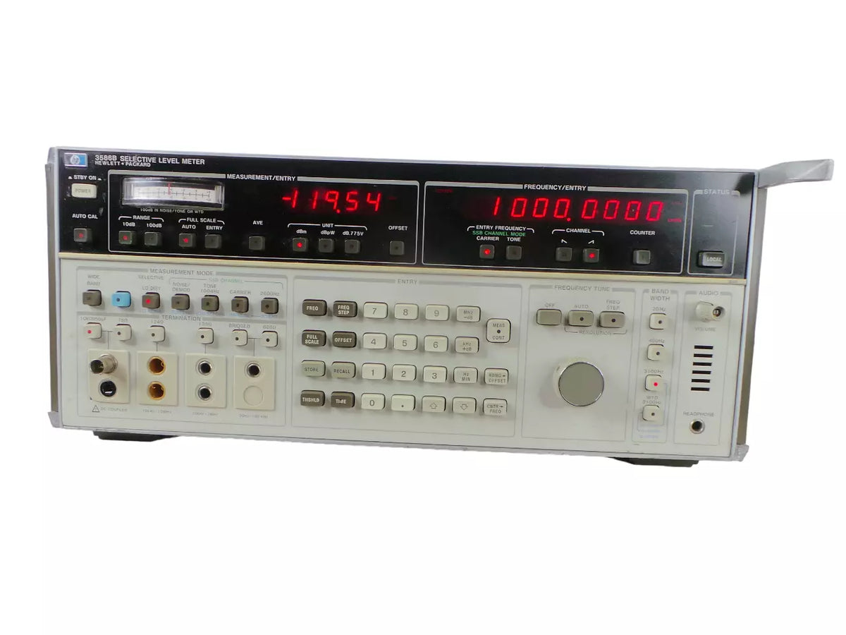 HP 3586B Selective Level Meter - High-Performance Audio Testing Equipment