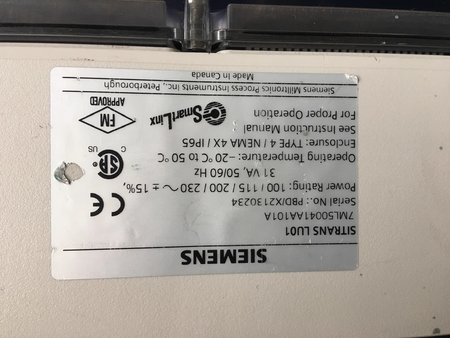 7ML5004-1AA10-<wbr/>1A Sitrans LU01 7ML50041AA101A