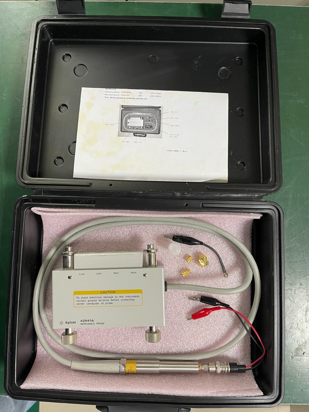 Agilent Keysight 42941A Impedance Probe Kit for Impedance analyzer
