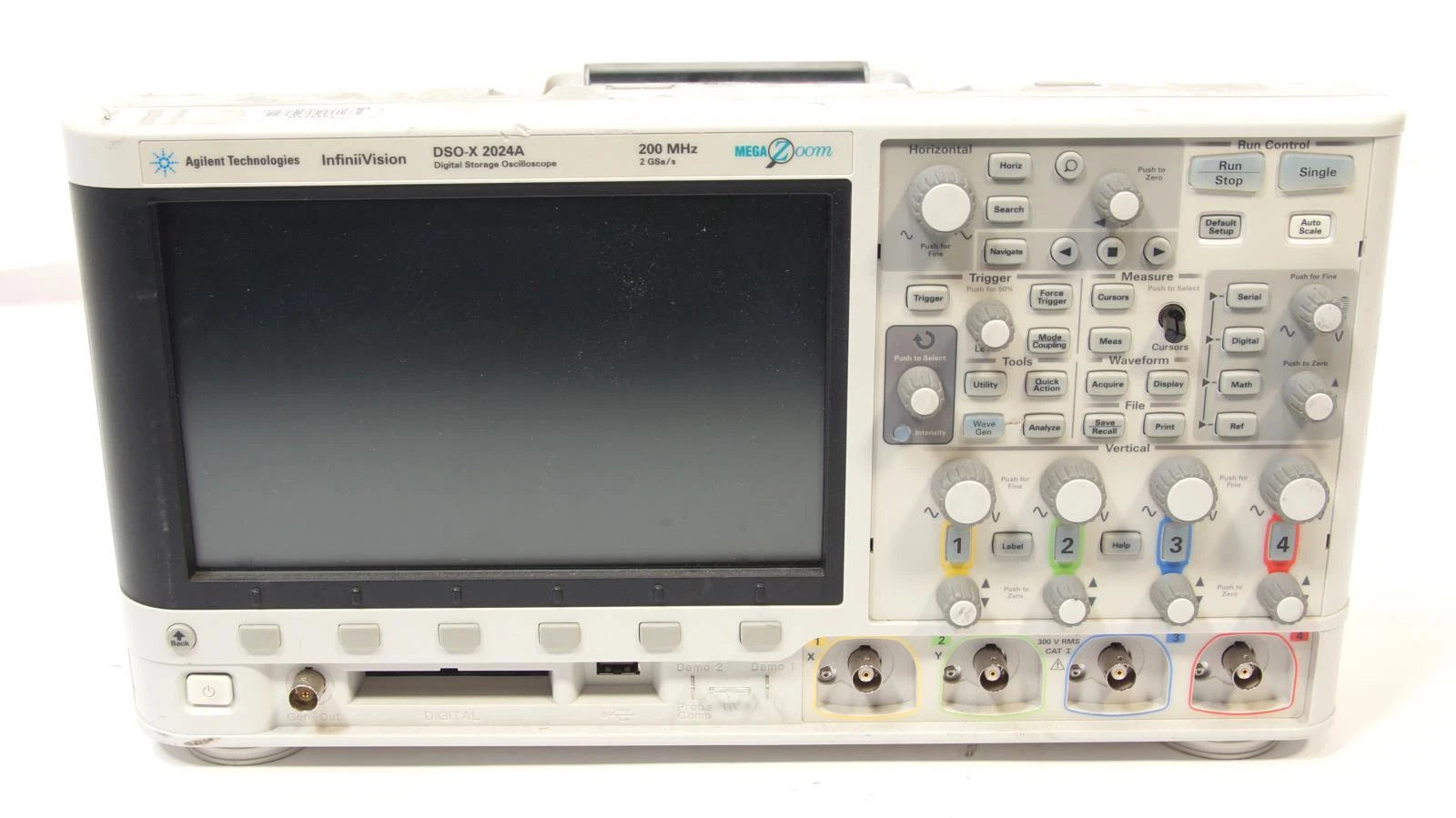 Keysight InfiniiVision DSO-X 2024A 200MHz 4Ch Digital Storage Oscilloscope AS-IS