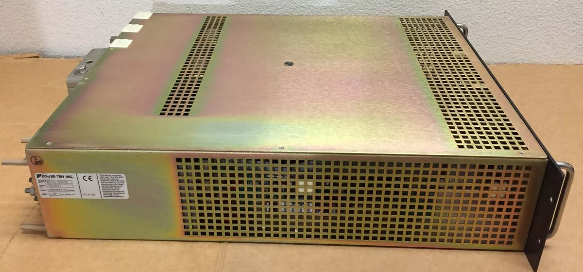 Power Ten P63C-10660D High Current Heavy Duty DC Power Supply
