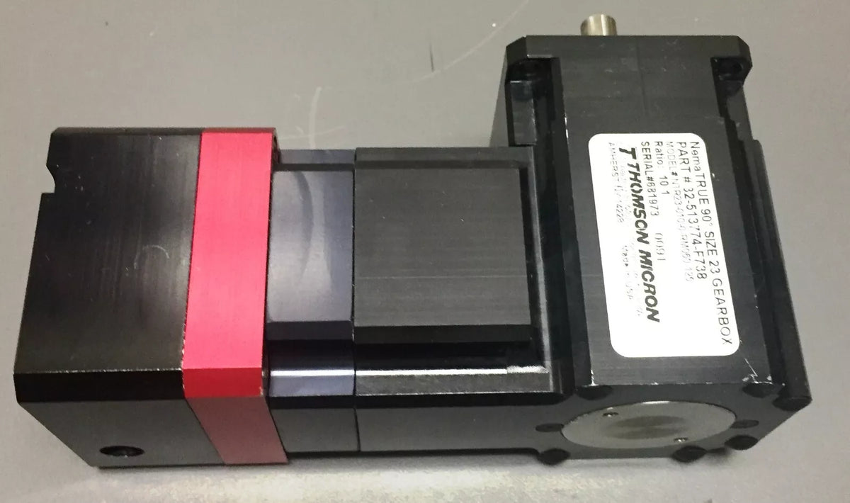 Thomson Micron P/N 32-513774-F738 NTR23-010-0-RM060-125 Gearhead