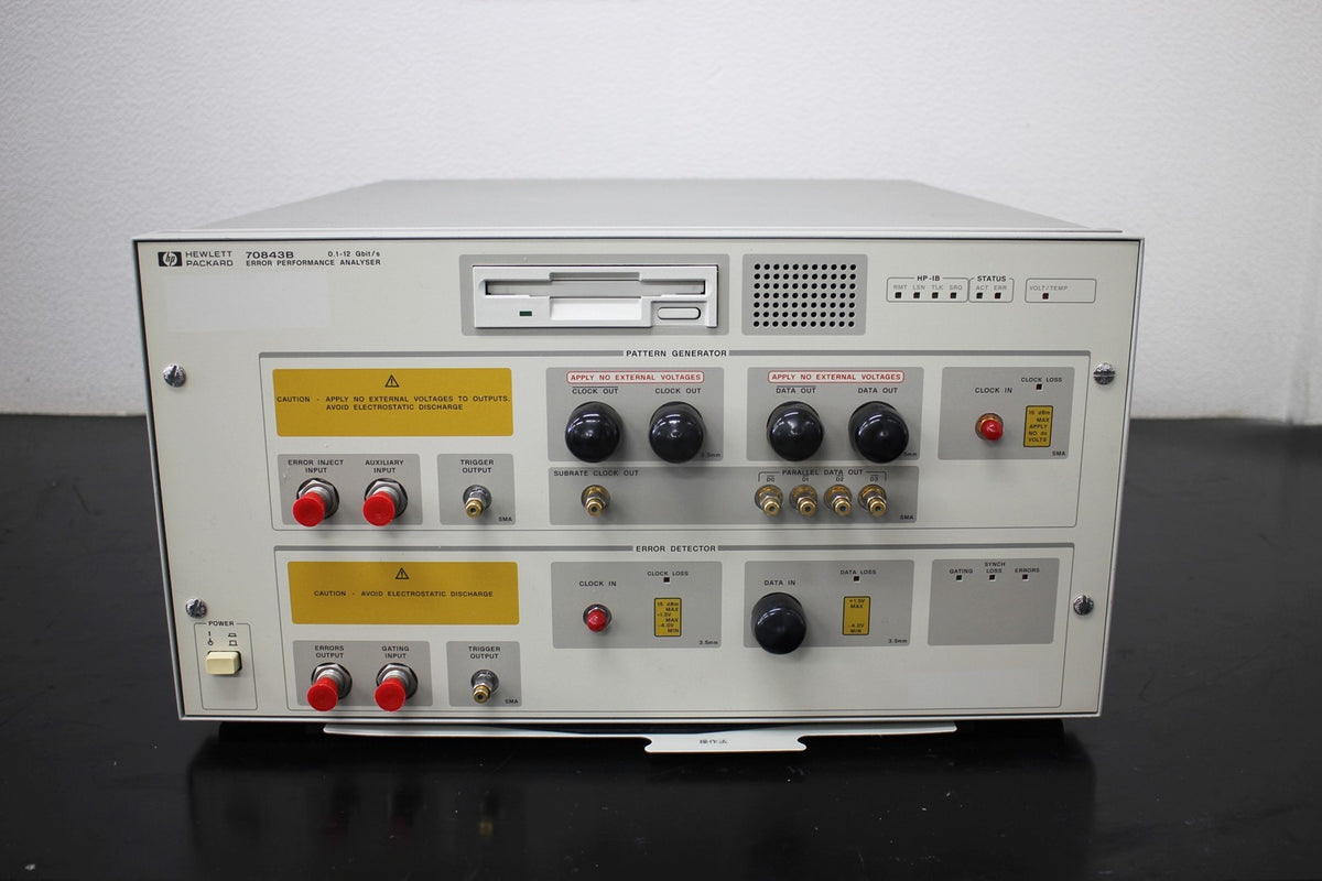70843B Bit Error Rate Tester by HP