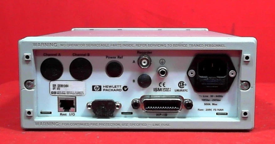 HP Agilent Keysight E4418B RF Power Meter