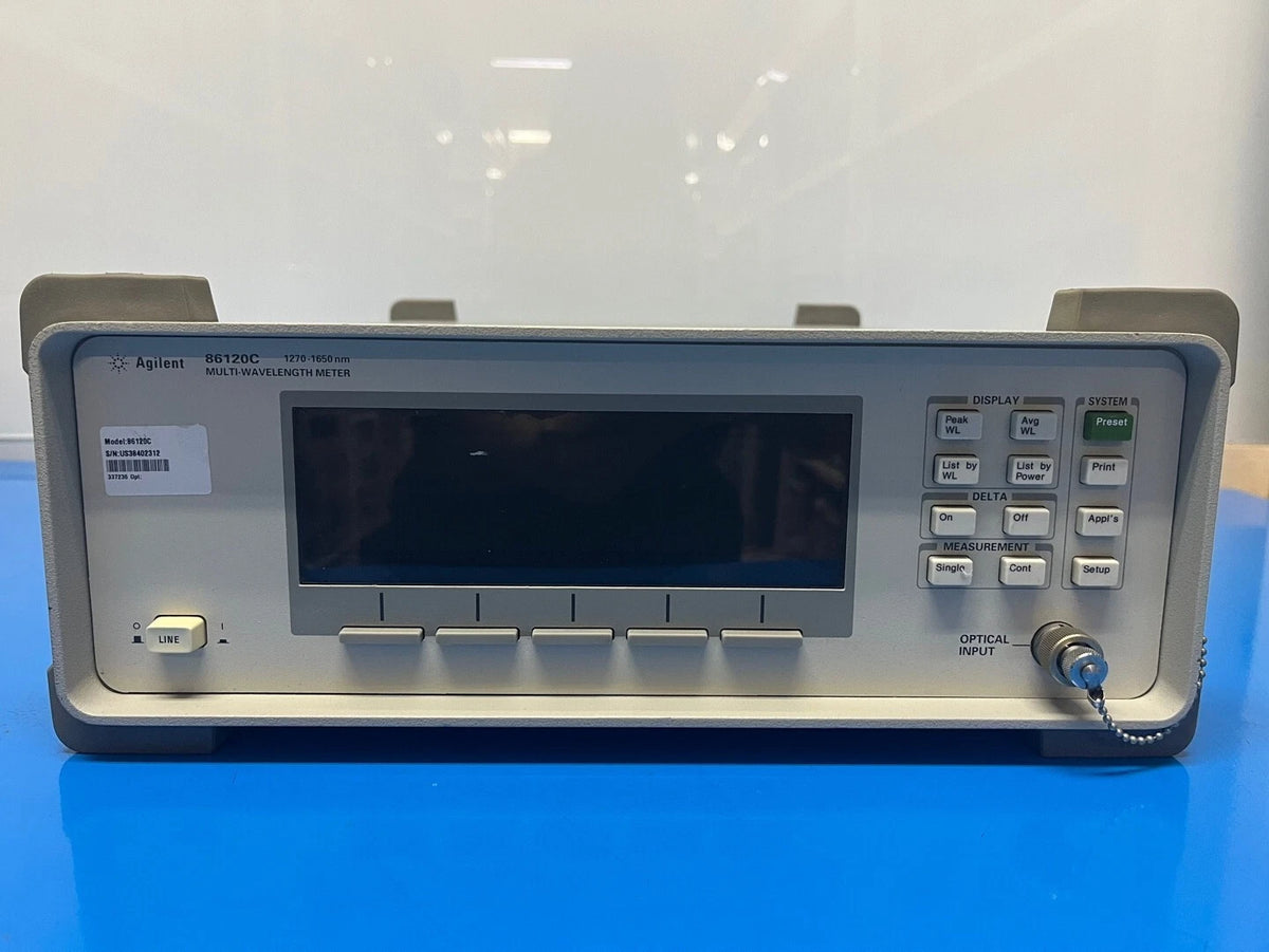 Agilent 86120C Multi-Wavelength Meter 1270-1650nm As-Is (2312)