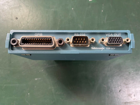 Tektronix TDS3GV Module for TDS3000 Series Oscilloscopes w/ GPIB, RS-232, VGA - XG eqpt