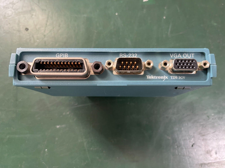 Tektronix TDS3GV Module for TDS3000 Series Oscilloscopes w/ GPIB, RS-232, VGA - XG eqpt