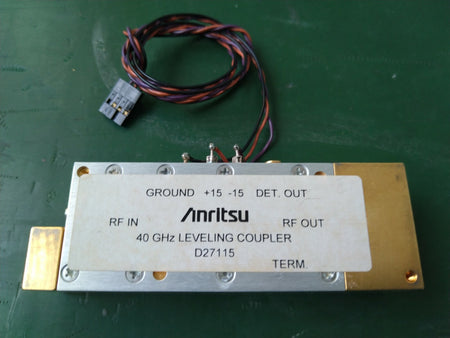Anritsu 40GHz Leveling Coupler D27115 for MG369XA - XG eqpt
