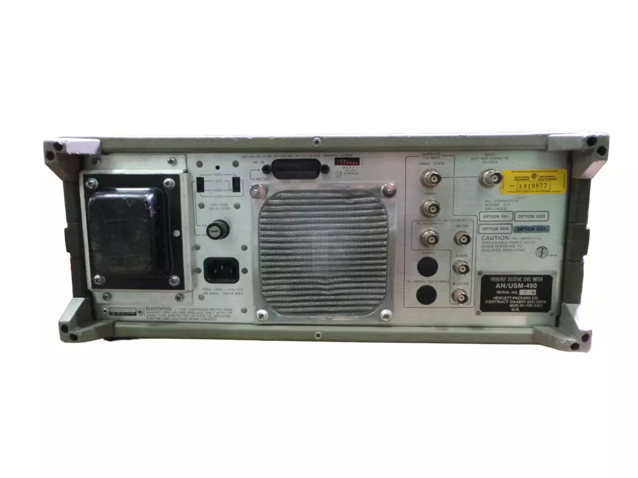HP 3586B Selective Level Meter - High Precision Measurement Tool