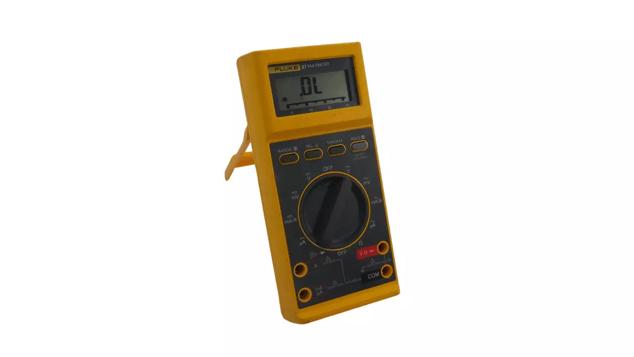 Fluke 27 Multimeter with Case, Probes & 85RF