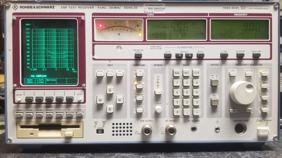 Rohde & Schwarz ESHS30 EMI Receiver 9kHz - 30 MHz RF Interference Measurements