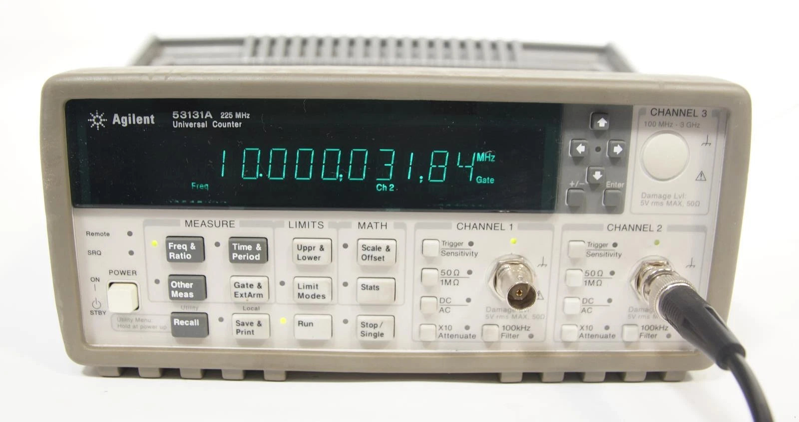 HP Agilent 53131A 225 MHz Universal Frequency Counter