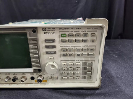 HP 8563E Spectrum Analyzer 30Hz to 26.5GHz Not Working - No Case (4071)