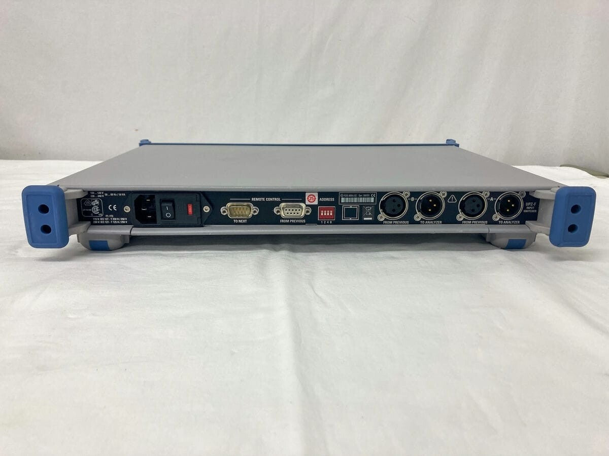 UPZ Audio Input Switcher by Rohde & Schwarz