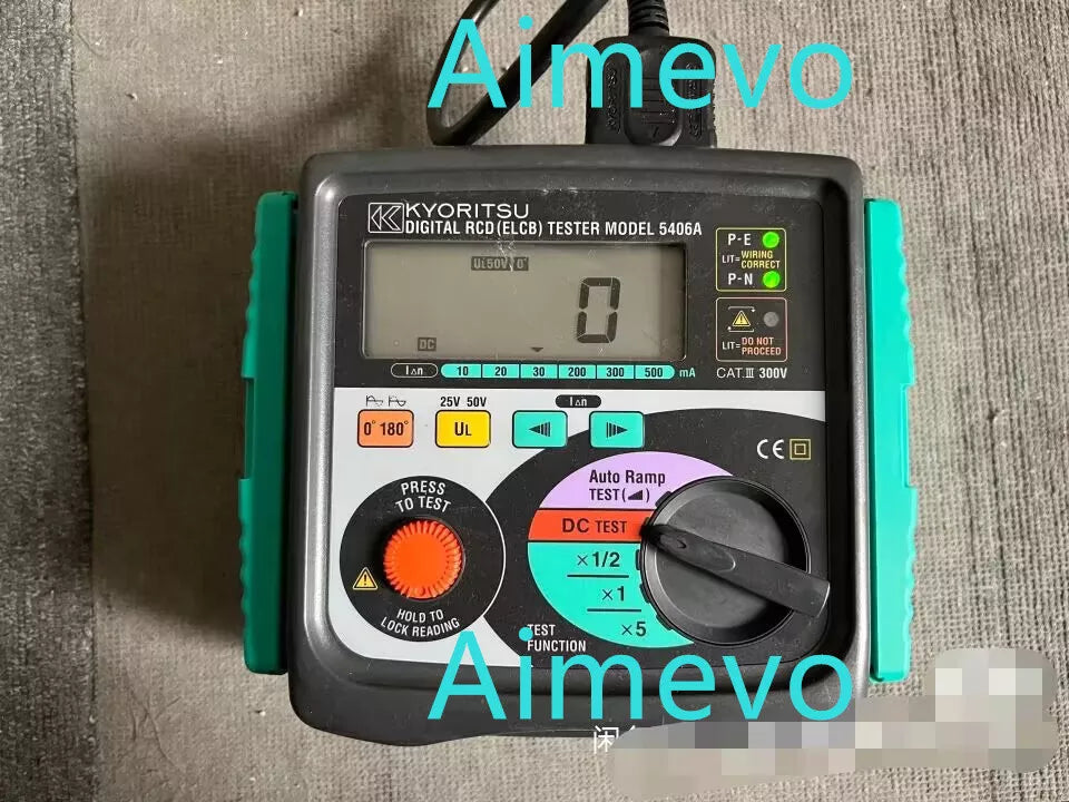 KYORITSU 5406A Digital RCD (ELCB) Tester