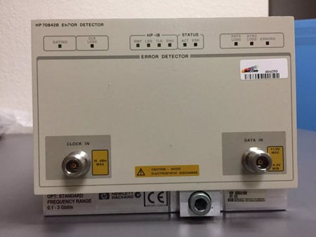 HP Agilent 70842B Error Detector 0.1 - 3.0 Gbit/s Range