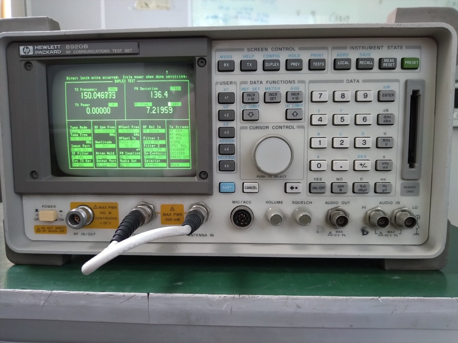 RF Communications Test Set