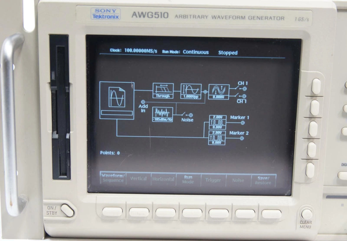 Tektronix AWG510 Arbitrary Waveform Generator, 50 kHz - 1 GHz, 1GS/s, 1 Ch.