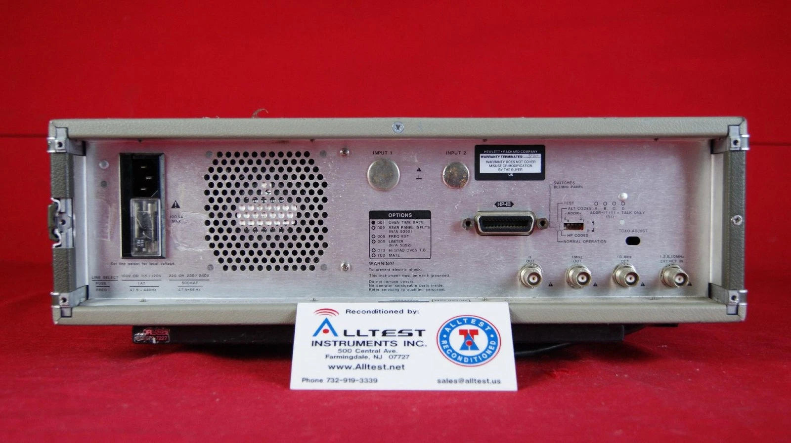 HP Agilent 5352B -001 Microwave Frequency Counter 500mHz to 46 GHz