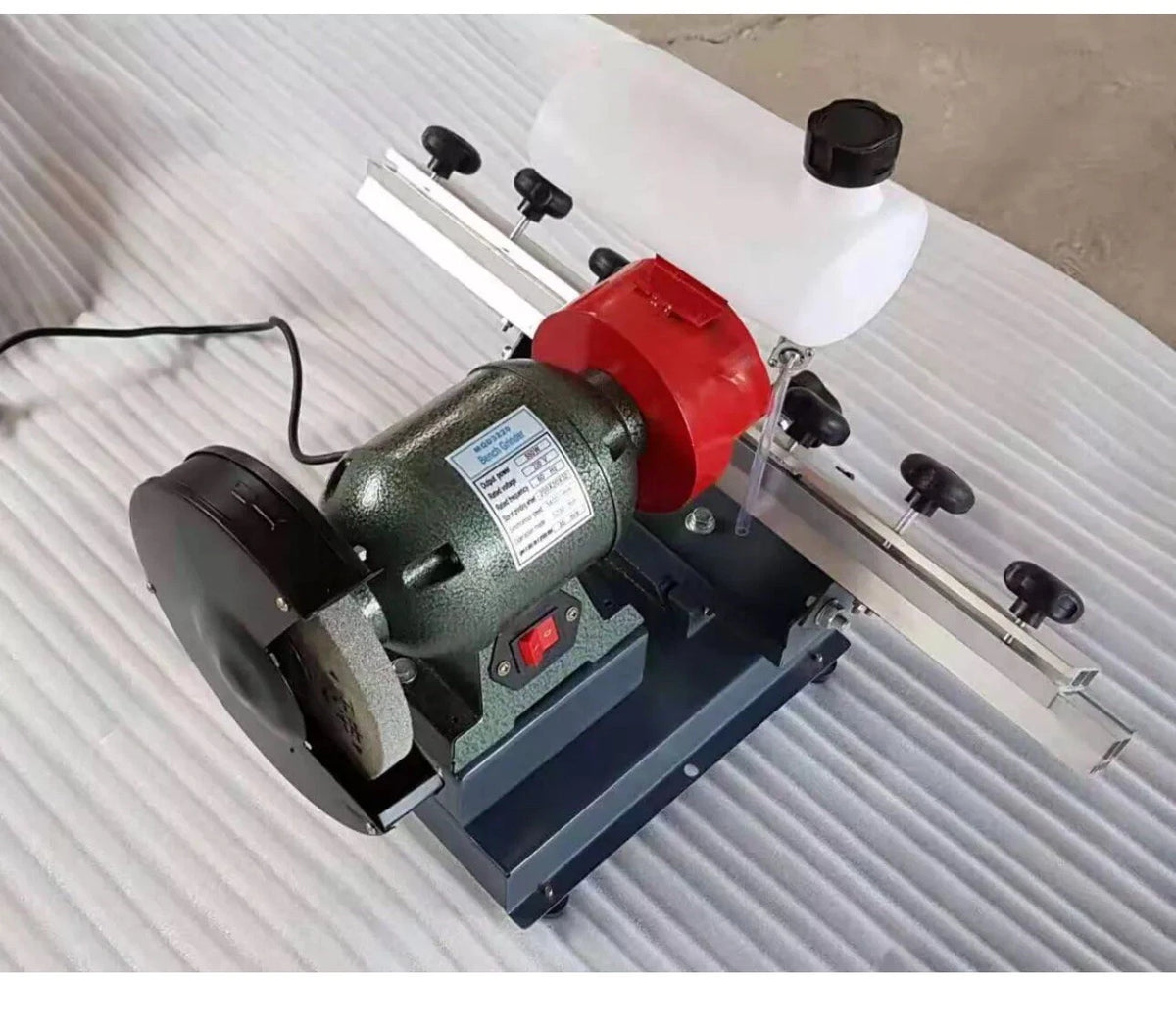 MF206 Straight Knife Sharpener Knife Grinder Blade Grinding Machine 220V