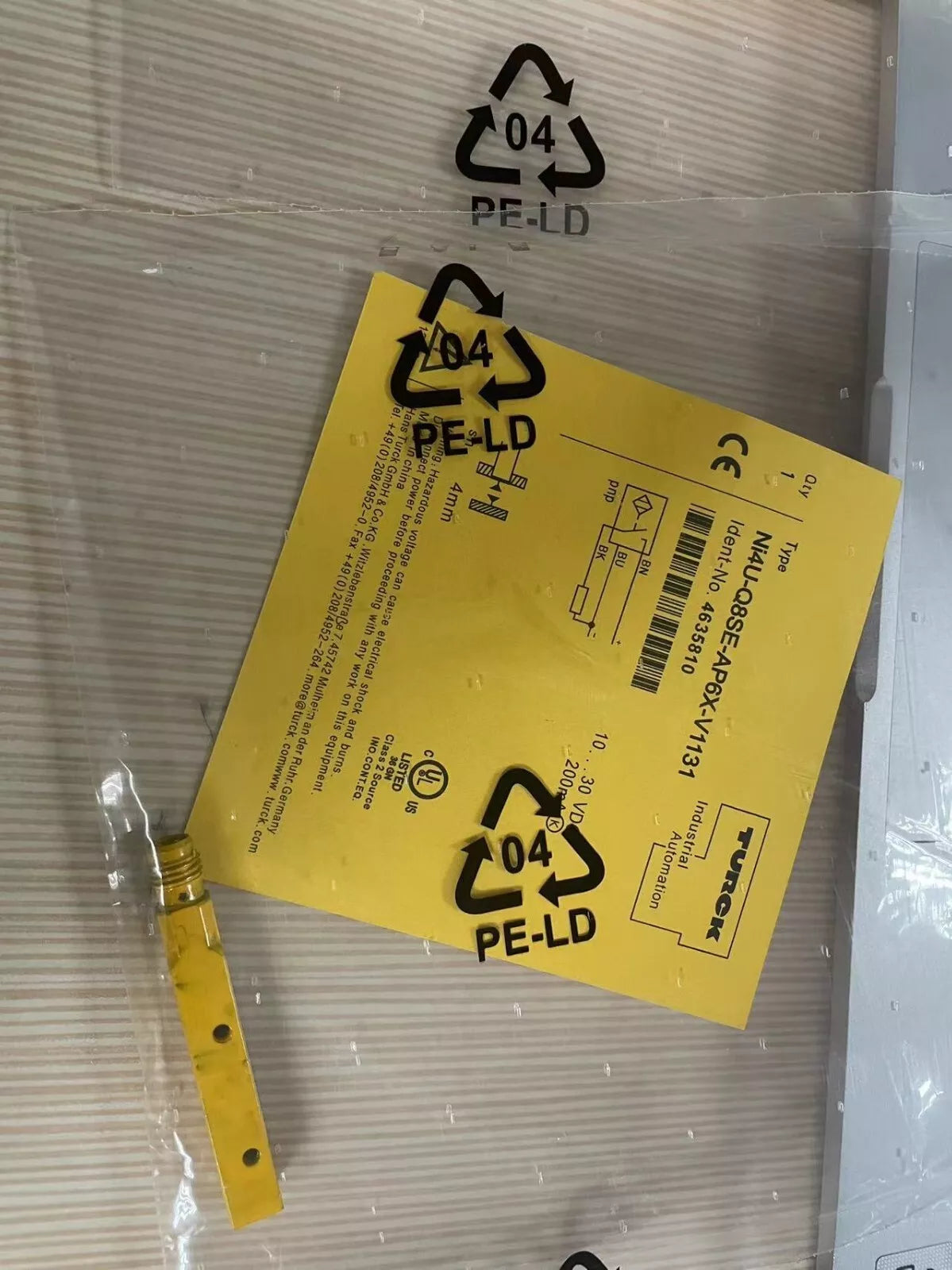 PEPPERL+FUCHS NI4U-Q8SE-AP6X-V1131 Proximity Switch - Expedited Shipping