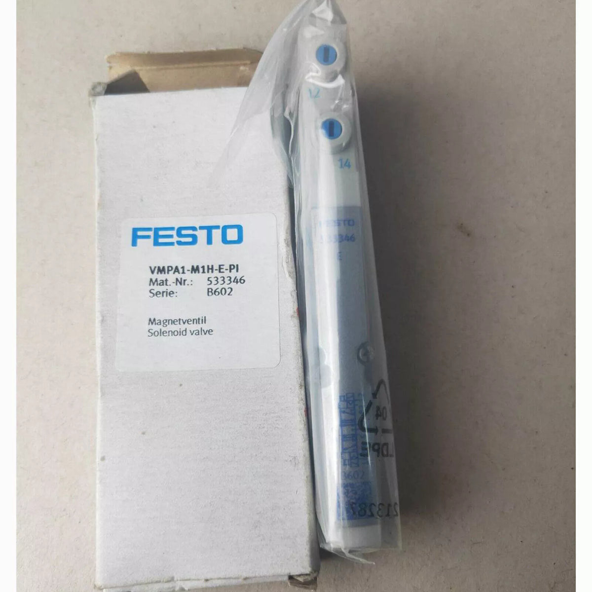 Festo VMPA1-M1H-E-PI 533346 Solenoid Valve