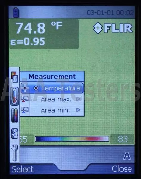 FLIR i60 9Hz 180 x 180 Infrared Thermal Imaging Camera Imager IR i 60 - XG eqpt