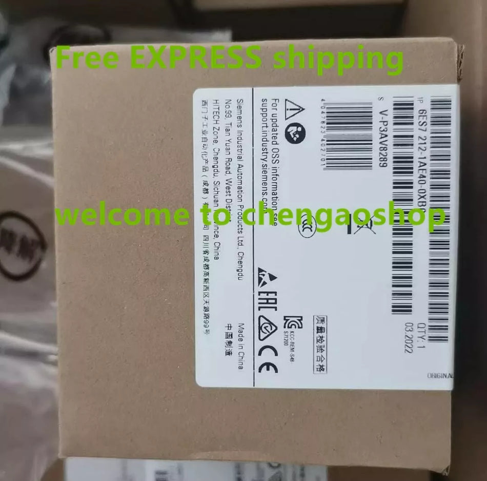 1pc NEW 6ES7212-1AE40-0XB0 6ES7 212-1AE40-0XB0 original #V4M3 CH