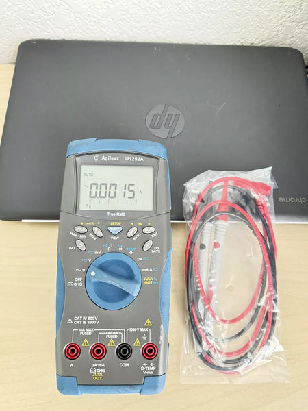 Agilent U1252A True RMS Multimeter with Leads - Reliable Measurement Tool for Professionals