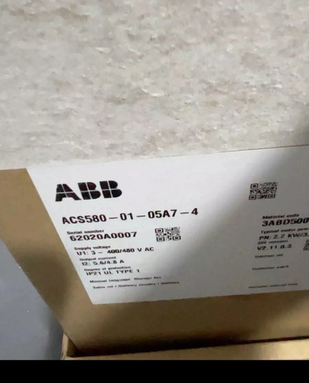 ABB ACS580-01-05A7-4 Variable Frequency Drive