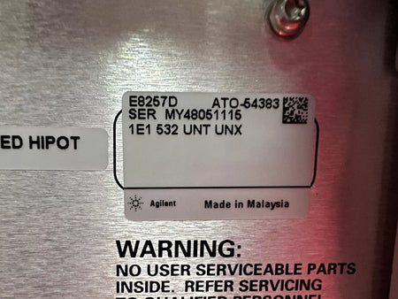 Agilent/Keysight E8257D PSG Analog Signal Generator, 250 kHz to 31.8 GHz